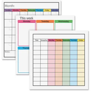 Flipside Frameworks Dry-erase Chart Class Set