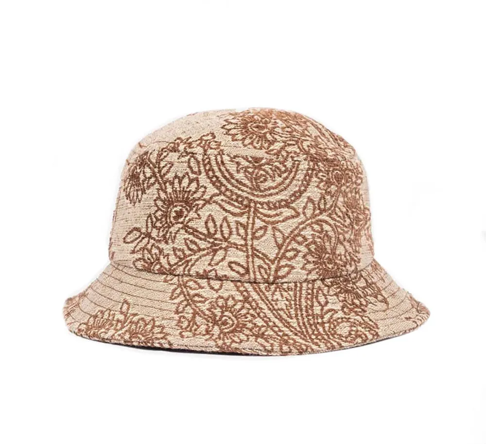 FLORAL DEMASK BUCKET HAT