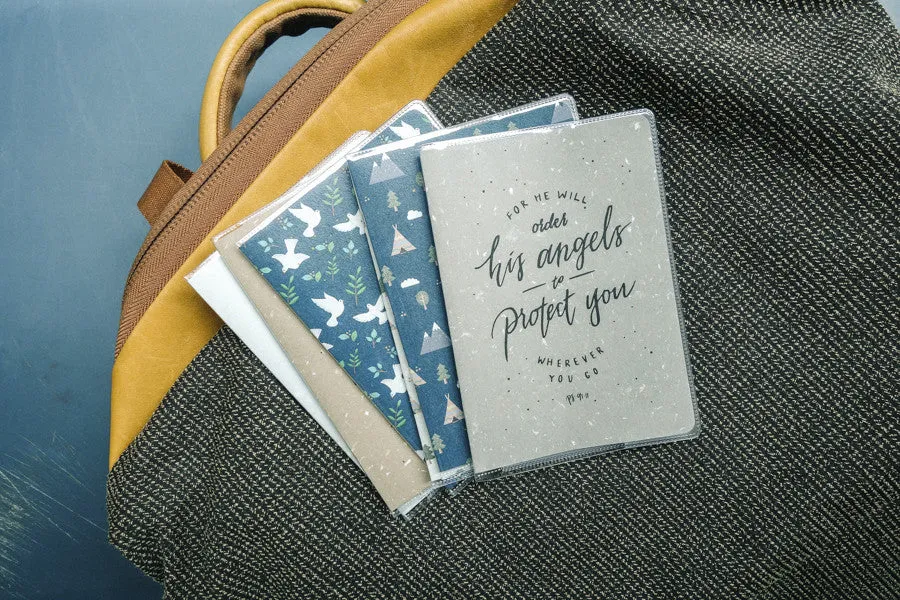 For He will order His angels to protect you wherever you go {Passport Cover}
