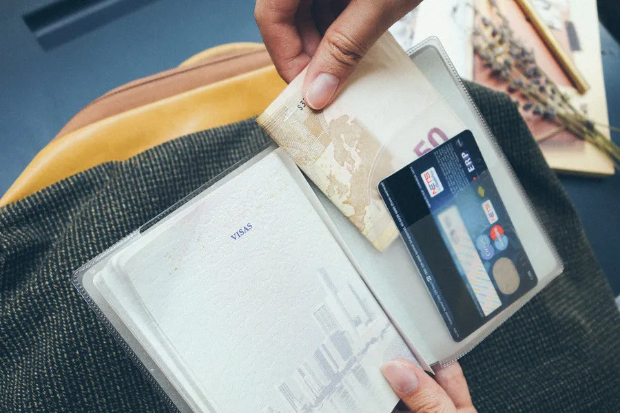 For He will order His angels to protect you wherever you go {Passport Cover}