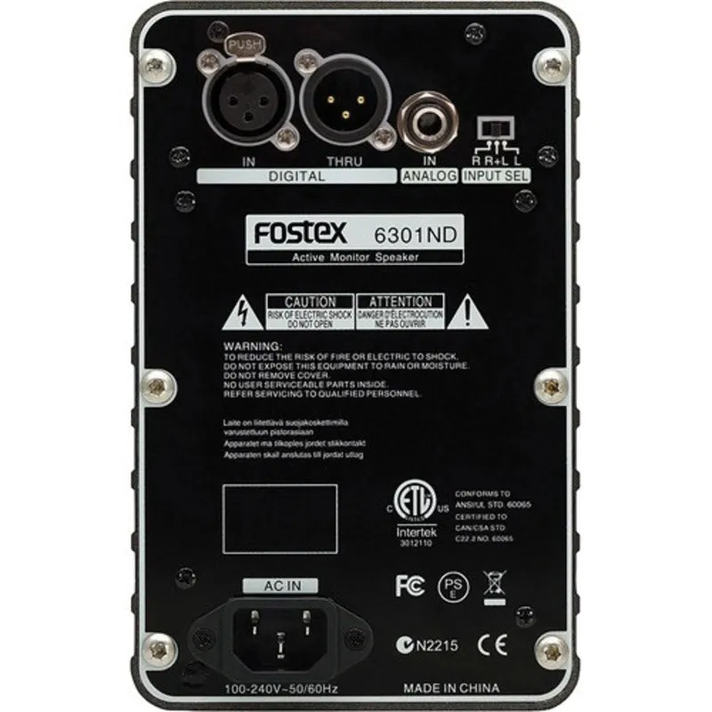 Fostex 6301ND Active Speakers