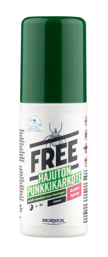FREE Active Spray punkkikarkote