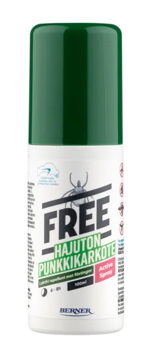 FREE Active Spray punkkikarkote