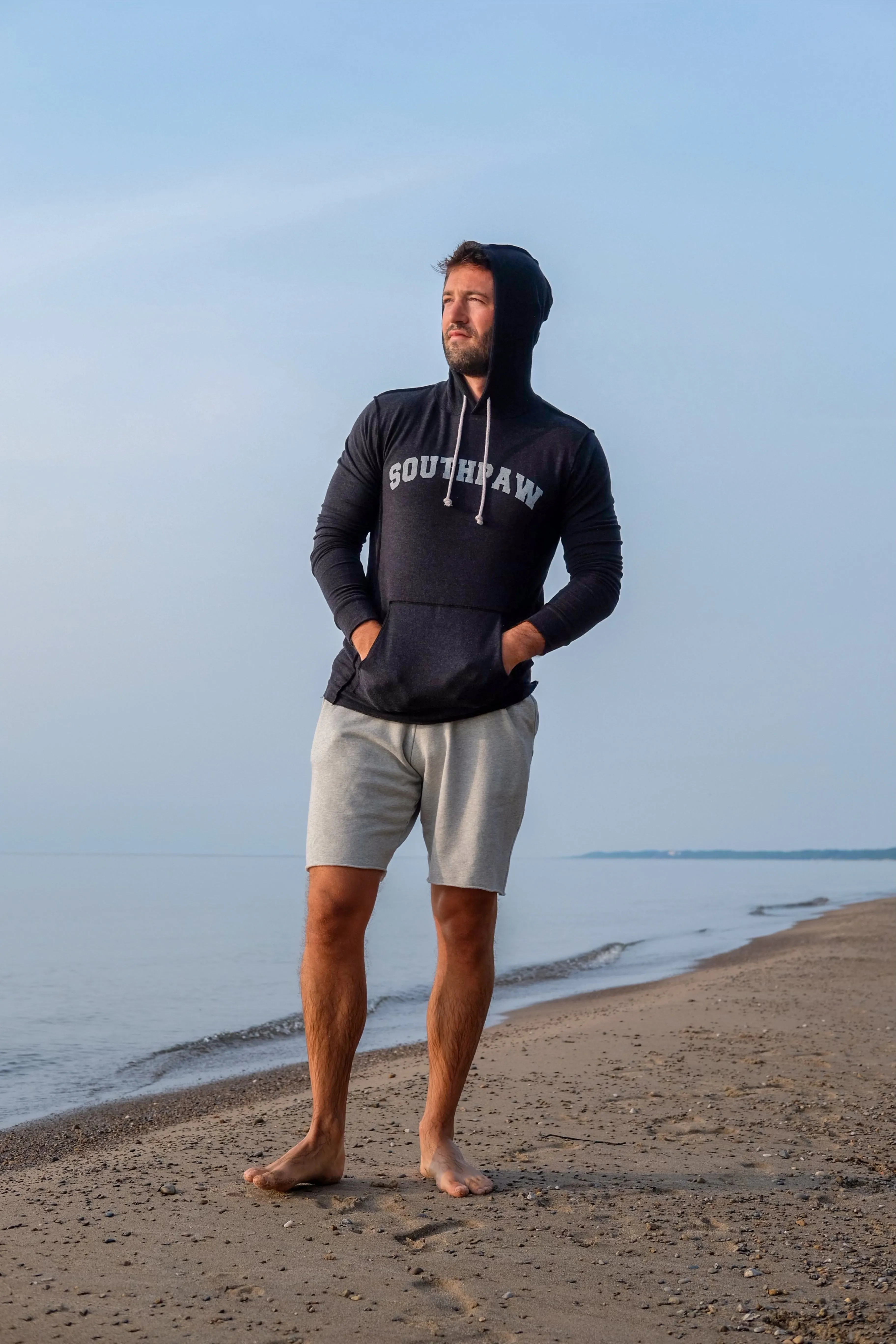 FRENCH TERRY SHORT - HEATHER GREY