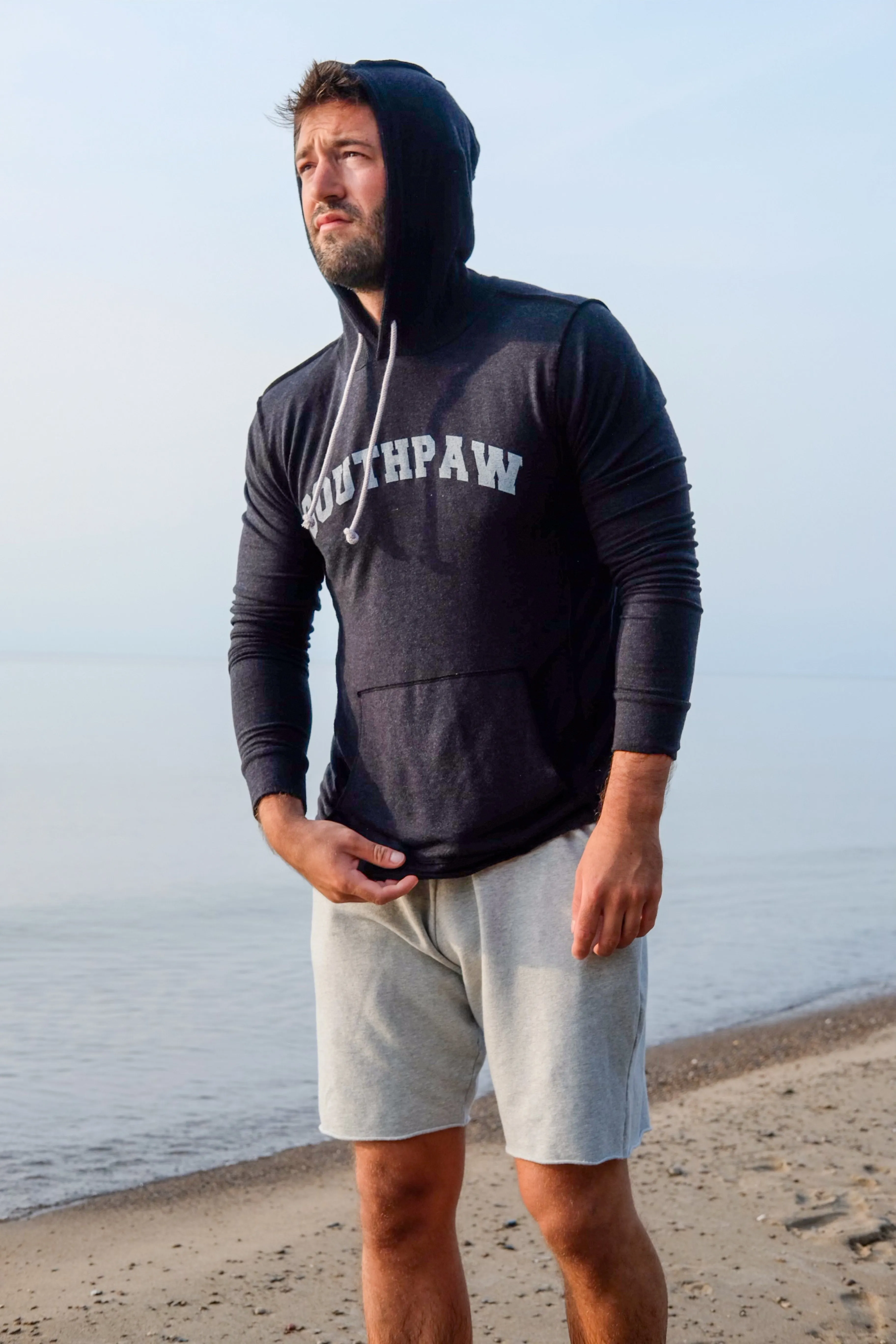 FRENCH TERRY SHORT - HEATHER GREY