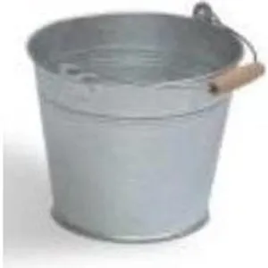 Galvanised Bucket 10L