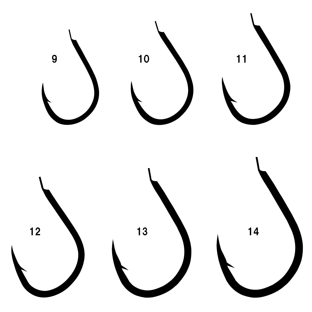 GAMAKATSU Gama ISO Fishing Hooks