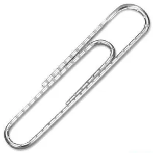 Gem Paperclips 50mm Pack of 100
