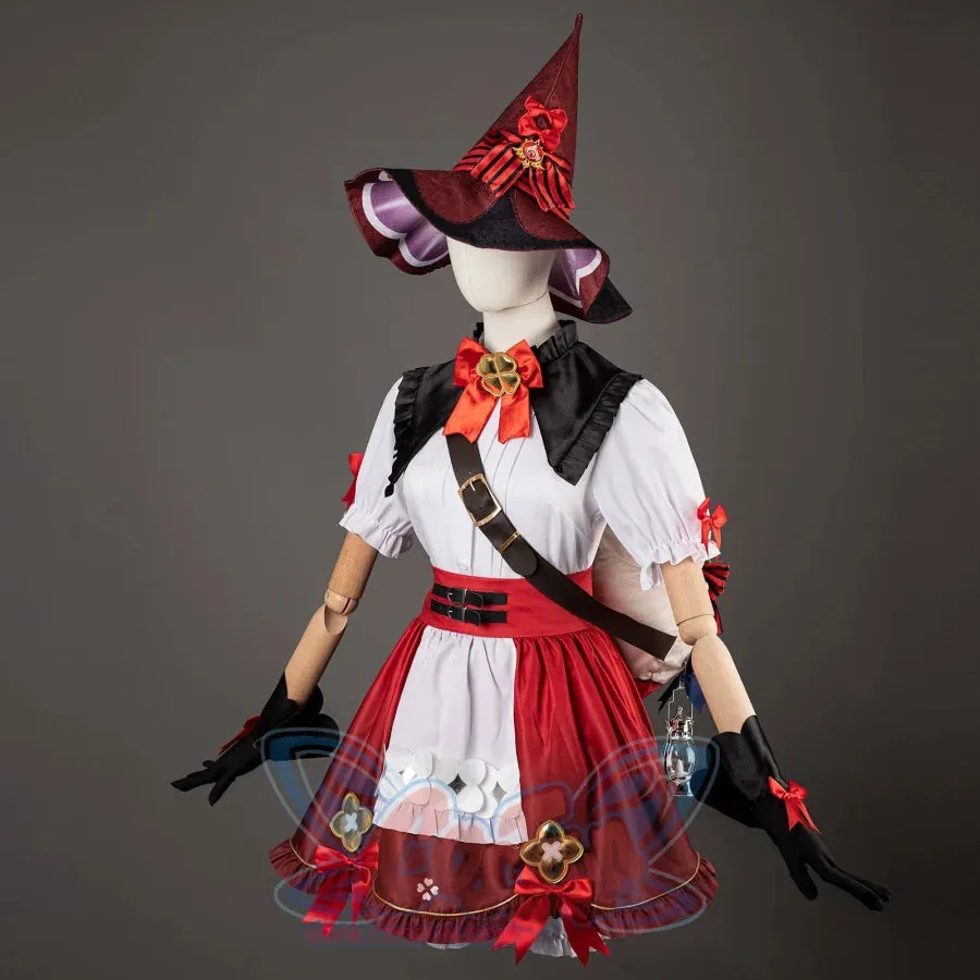 Genshin Impact Klee Blossoming Starlight Cosplay Costume C08336E