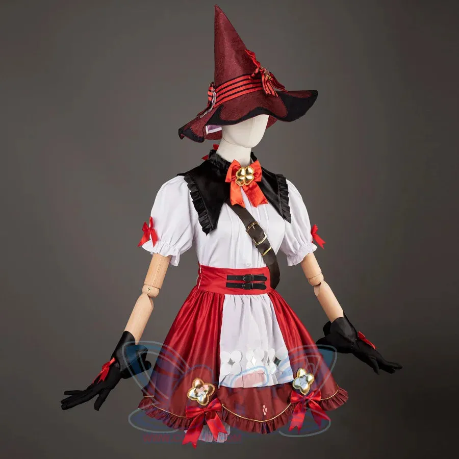 Genshin Impact Klee Blossoming Starlight Cosplay Costume C08336E