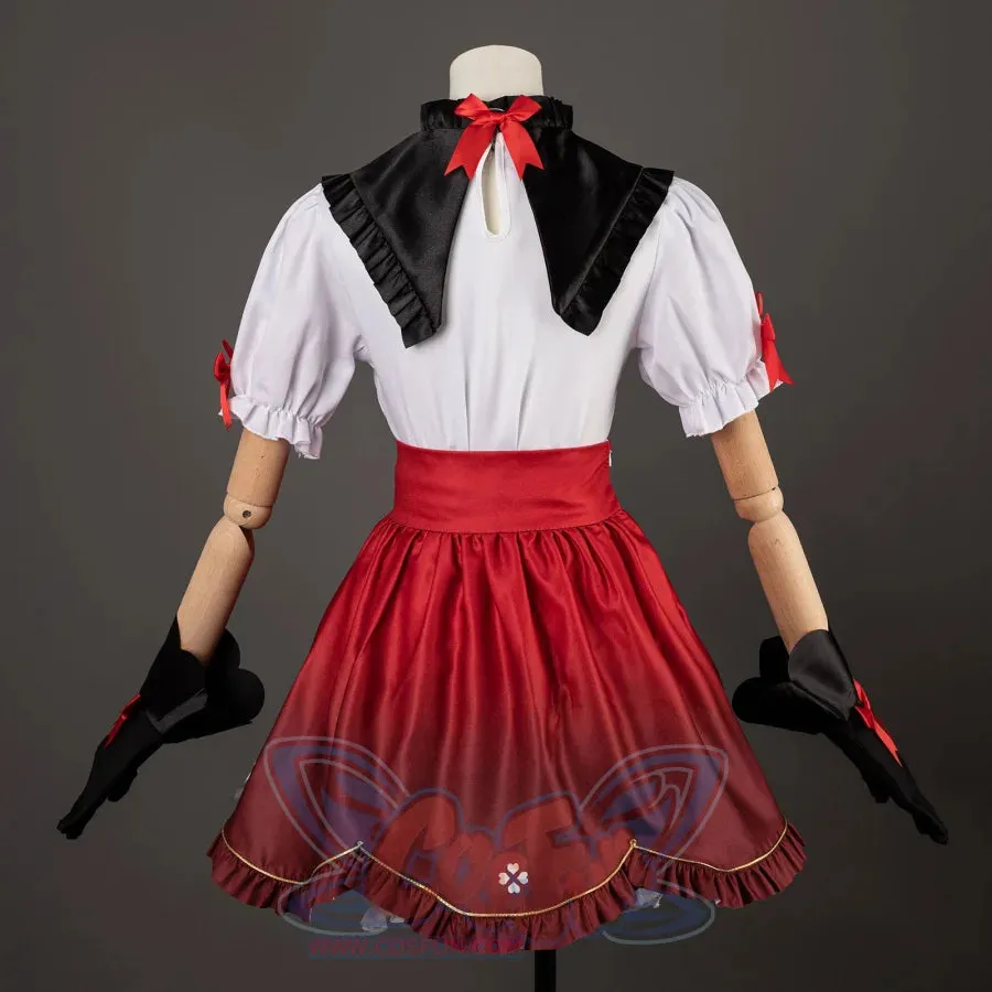 Genshin Impact Klee Blossoming Starlight Cosplay Costume C08336E
