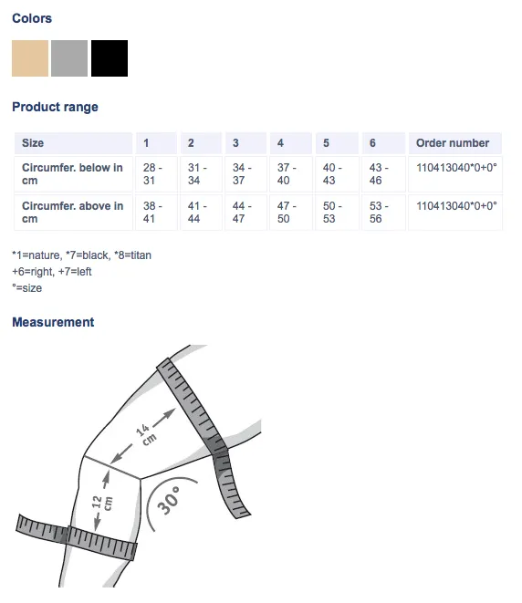 GenuTrain® S Active Support with Sidebars.