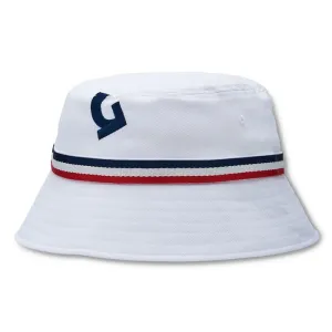 G/FORE Golf Hat - Quarter G Bucket - Snow FA22