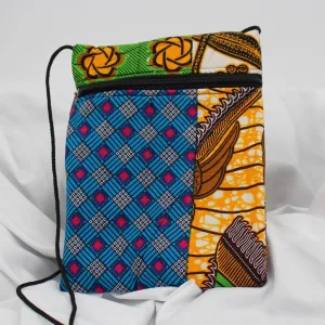 Ghanaian Crossbody - African Iris (Yellow)