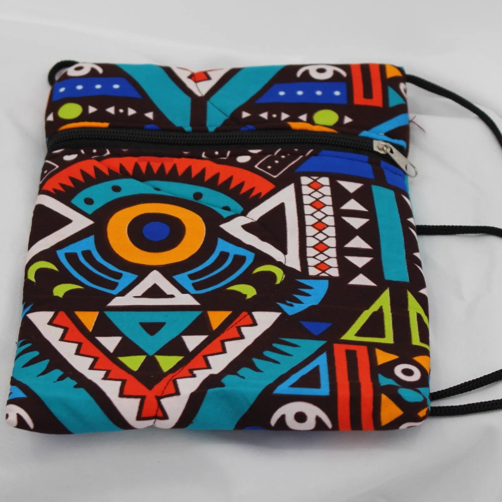 Ghanaian Crossbody - Blue Dream Catcher