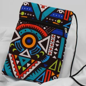 Ghanaian Crossbody - Blue Dream Catcher