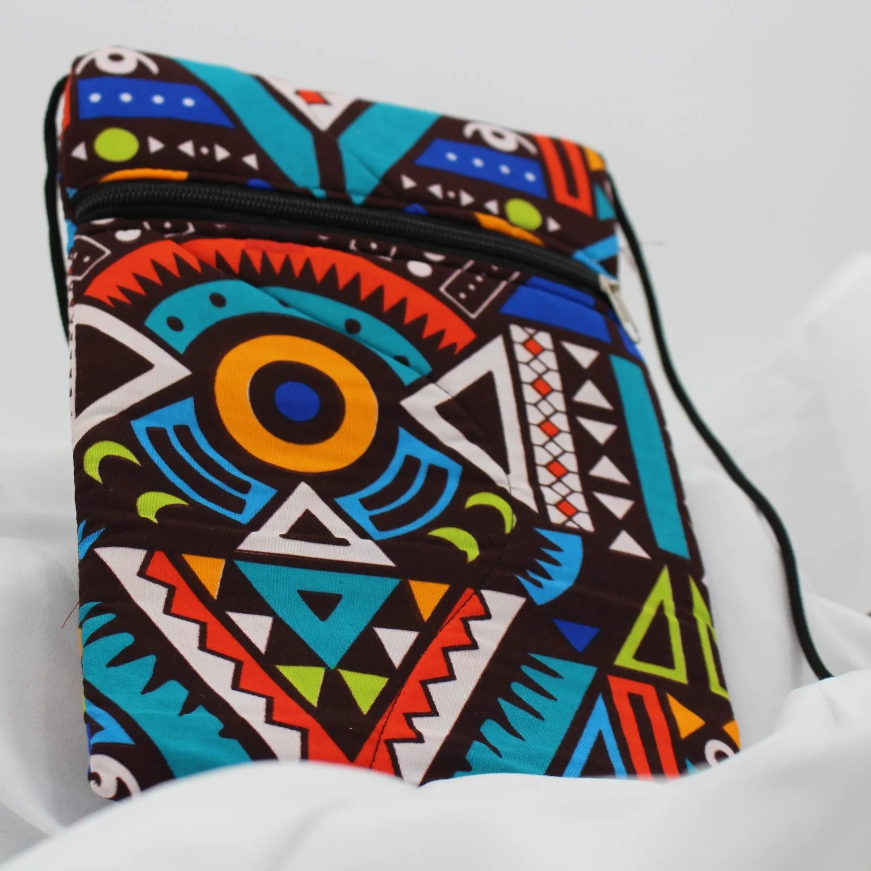 Ghanaian Crossbody - Blue Dream Catcher
