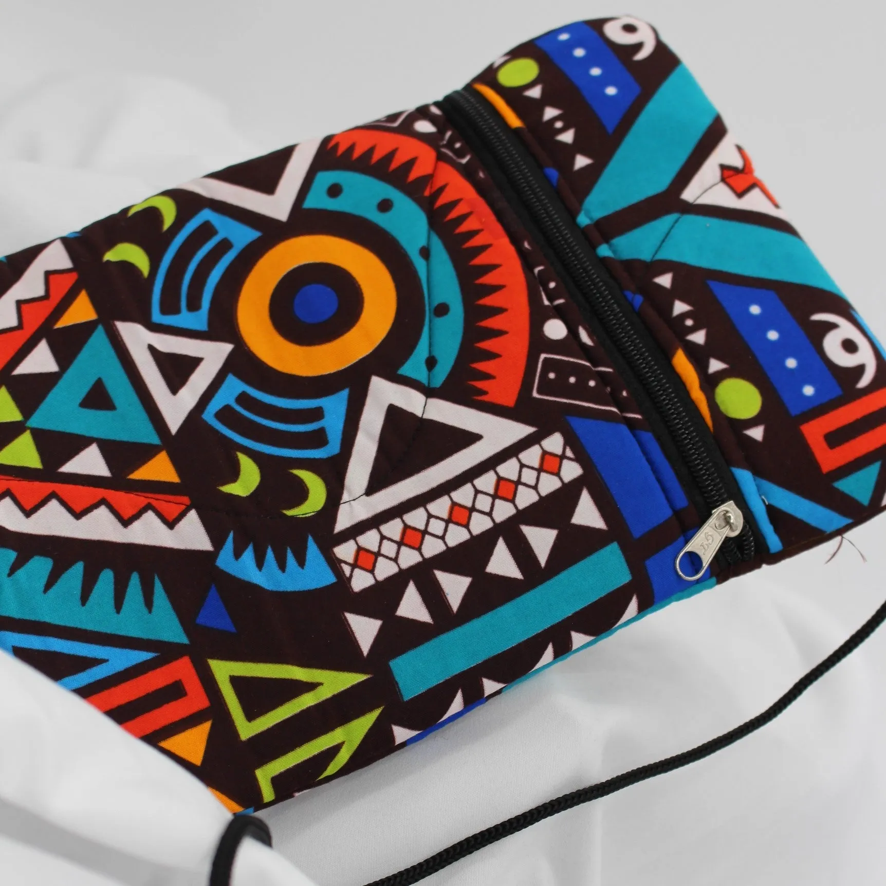 Ghanaian Crossbody - Blue Dream Catcher