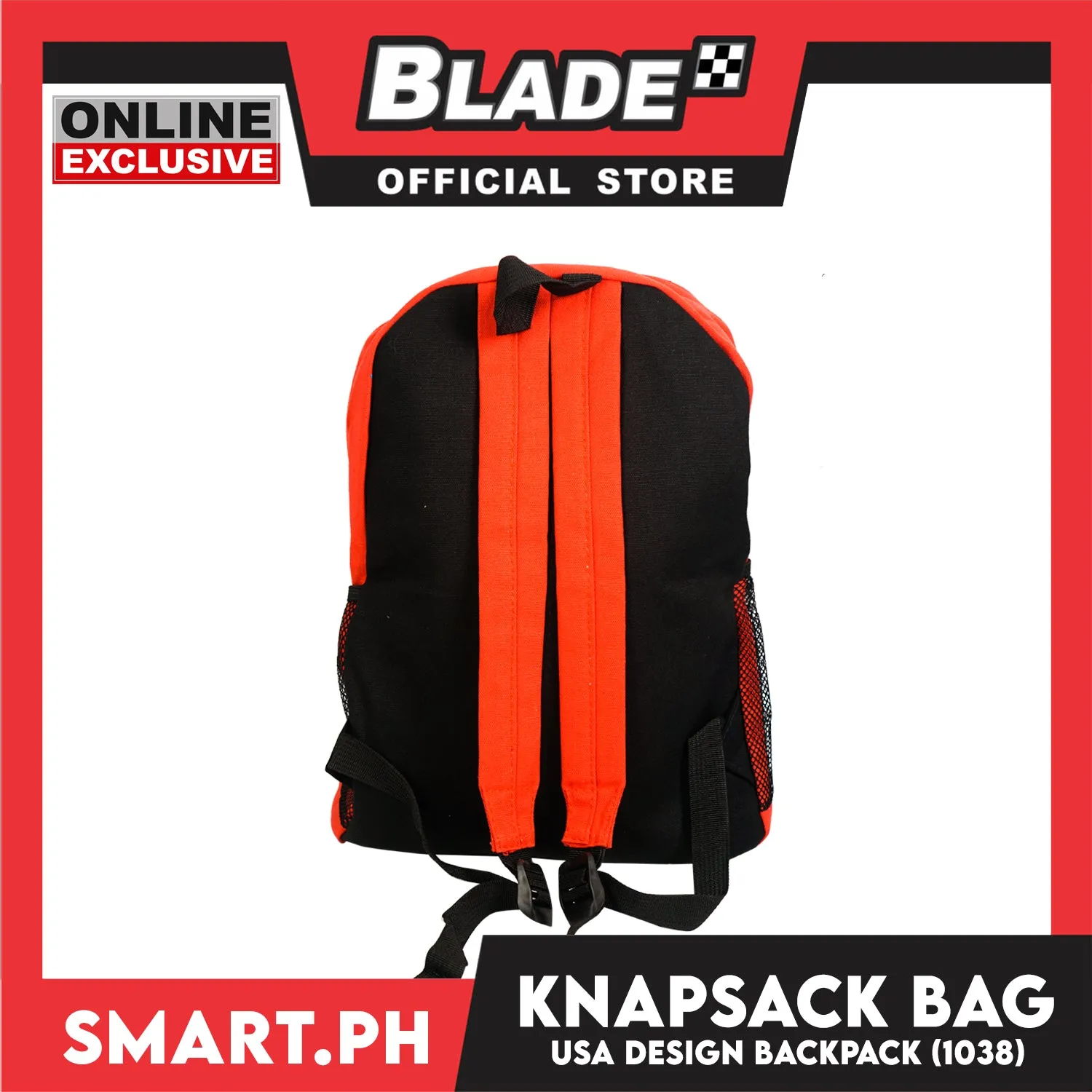 Gifts Bag Backpack Knapsack 44cm USA Design 1038 (Assorted Colors)
