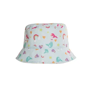 Girls Mermaid Bucket Hat