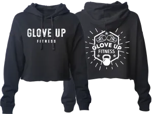 GLOVE UP FITNESS WOMENS CROP HOODIE
