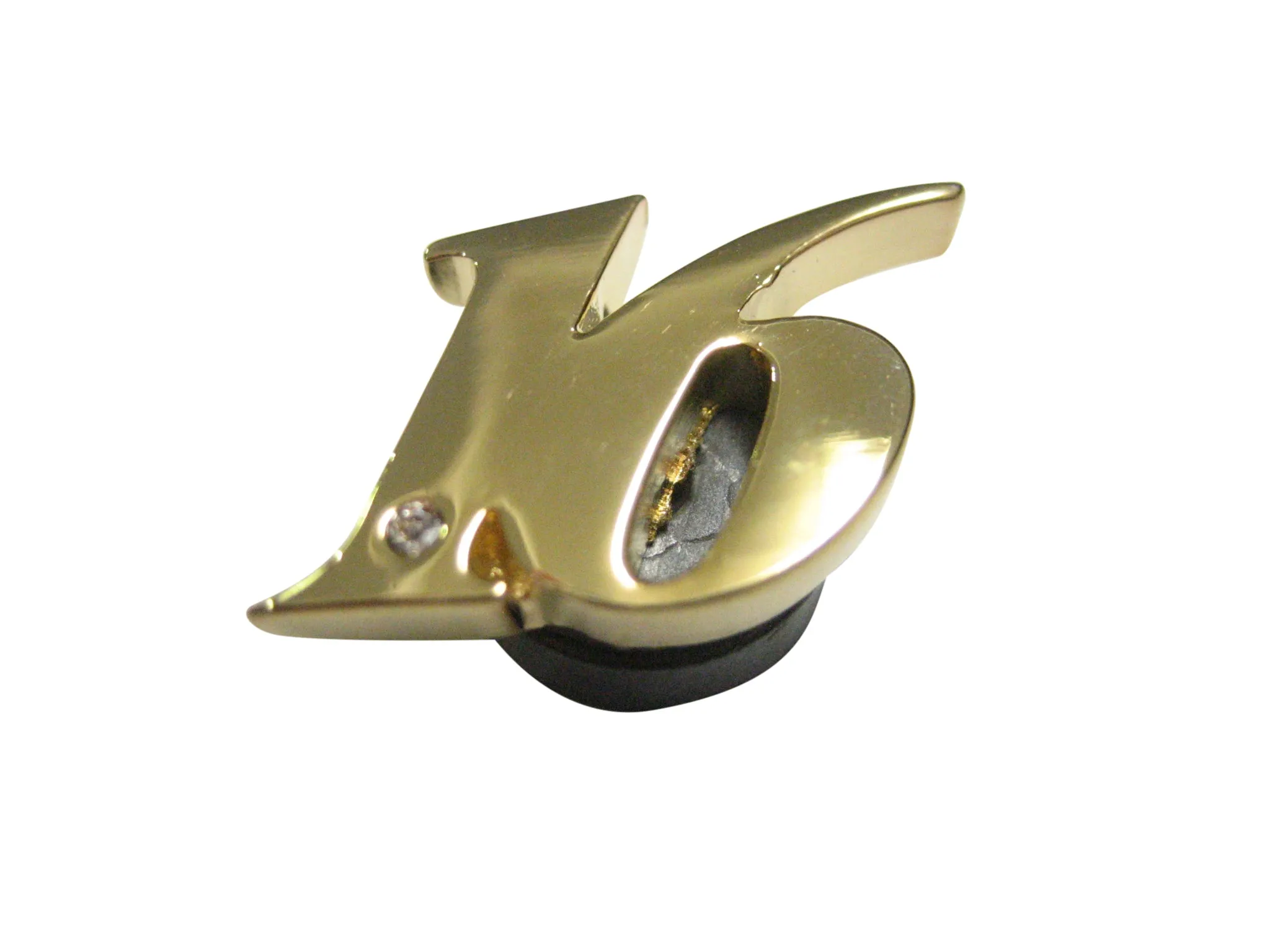 Gold Toned 16 Years Magnet