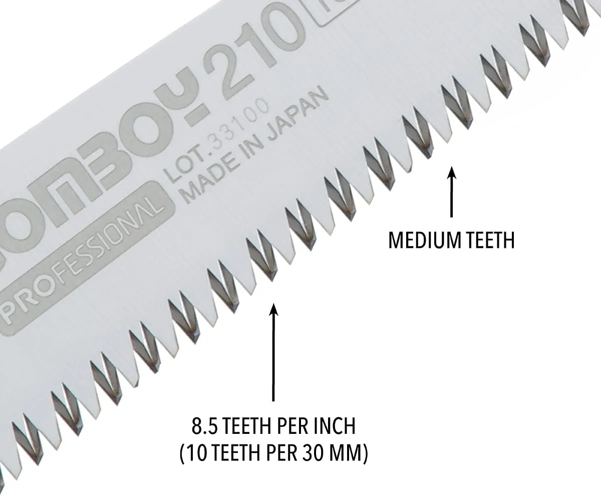 GOMBOY 210 mm Medium Teeth - Blade