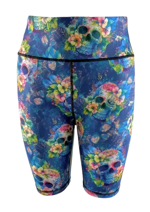 Gothic Bloom ACTIVE Shorts