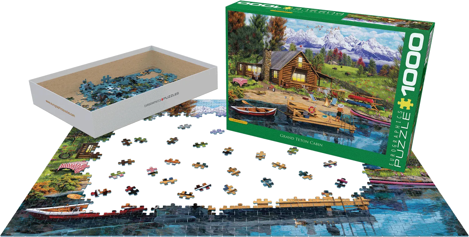 Grand Teton Cabin - 1000pc