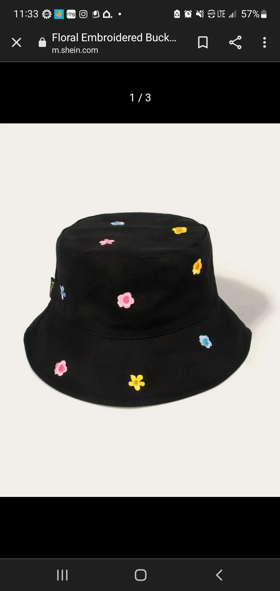 Graphic Bucket Hat