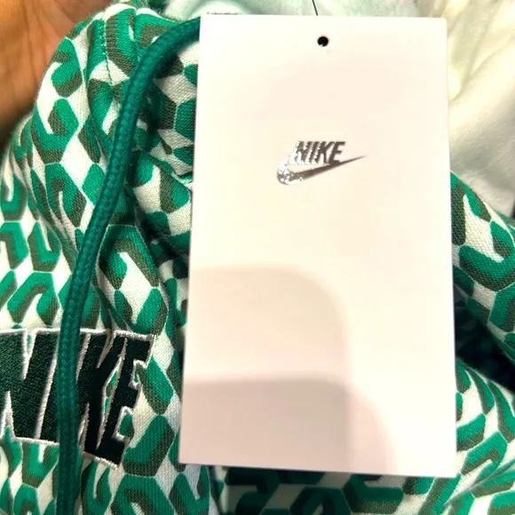 Green Nike WWC Phoenix Fleece oversized hoodie L Large Kangaroo Pocket New NWT