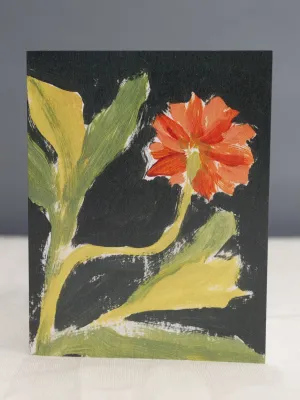 Greeting Card - Dahlia
