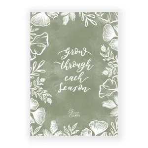 Grow Through Each Season {Card}