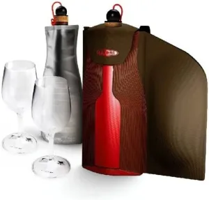 GSI Set Verre à Vin avec Gourde