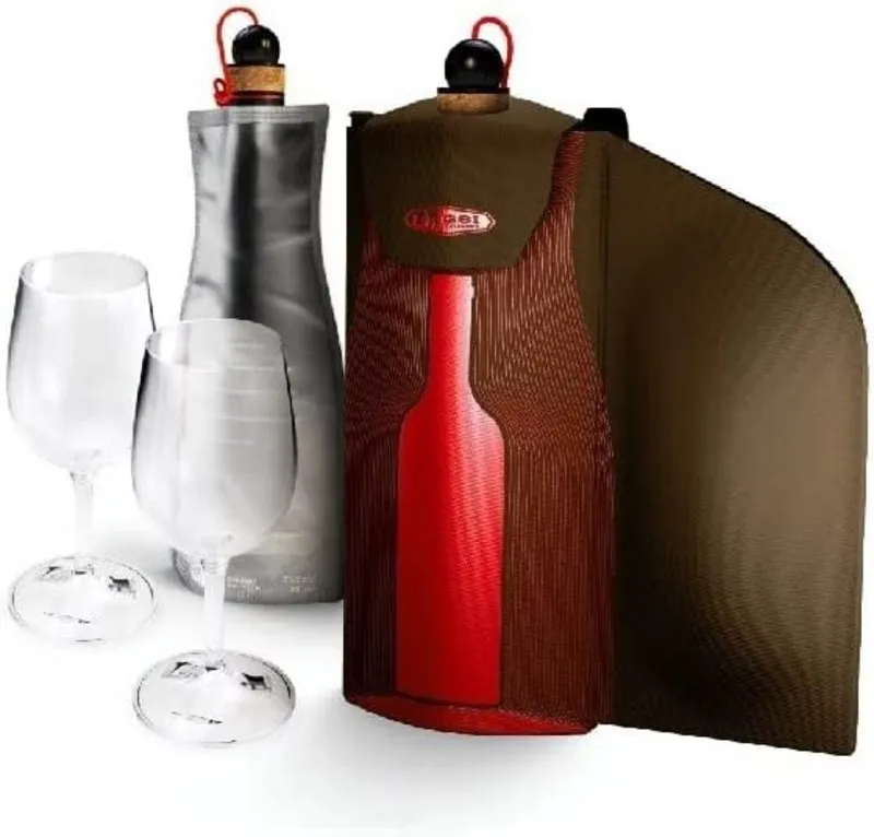 GSI Set Verre à Vin avec Gourde