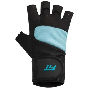 Guantes Cortos Jungle Negro Azul