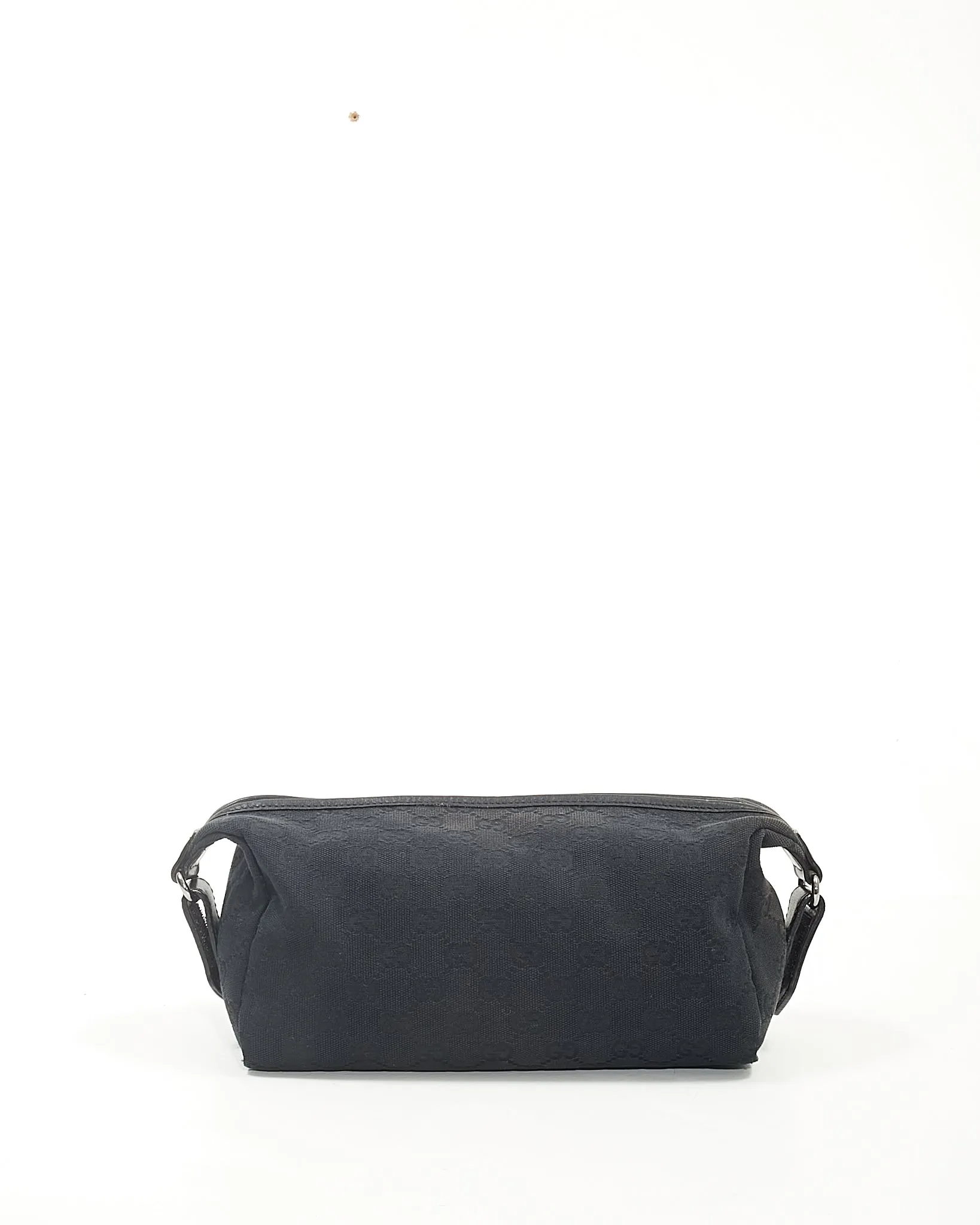 Gucci Black GG Canvas Toiletry Travel Pouch