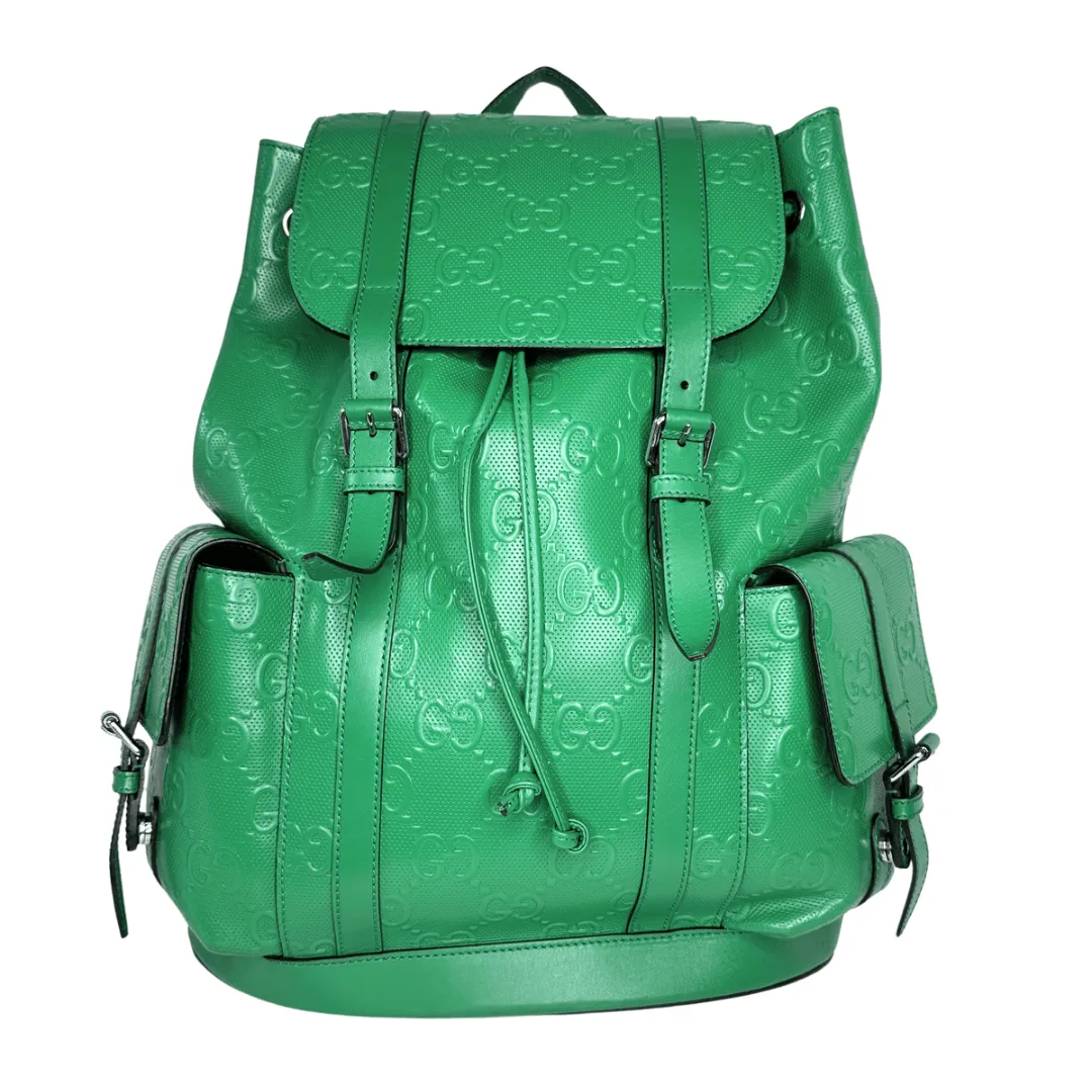 Gucci GG Embossed Backpack