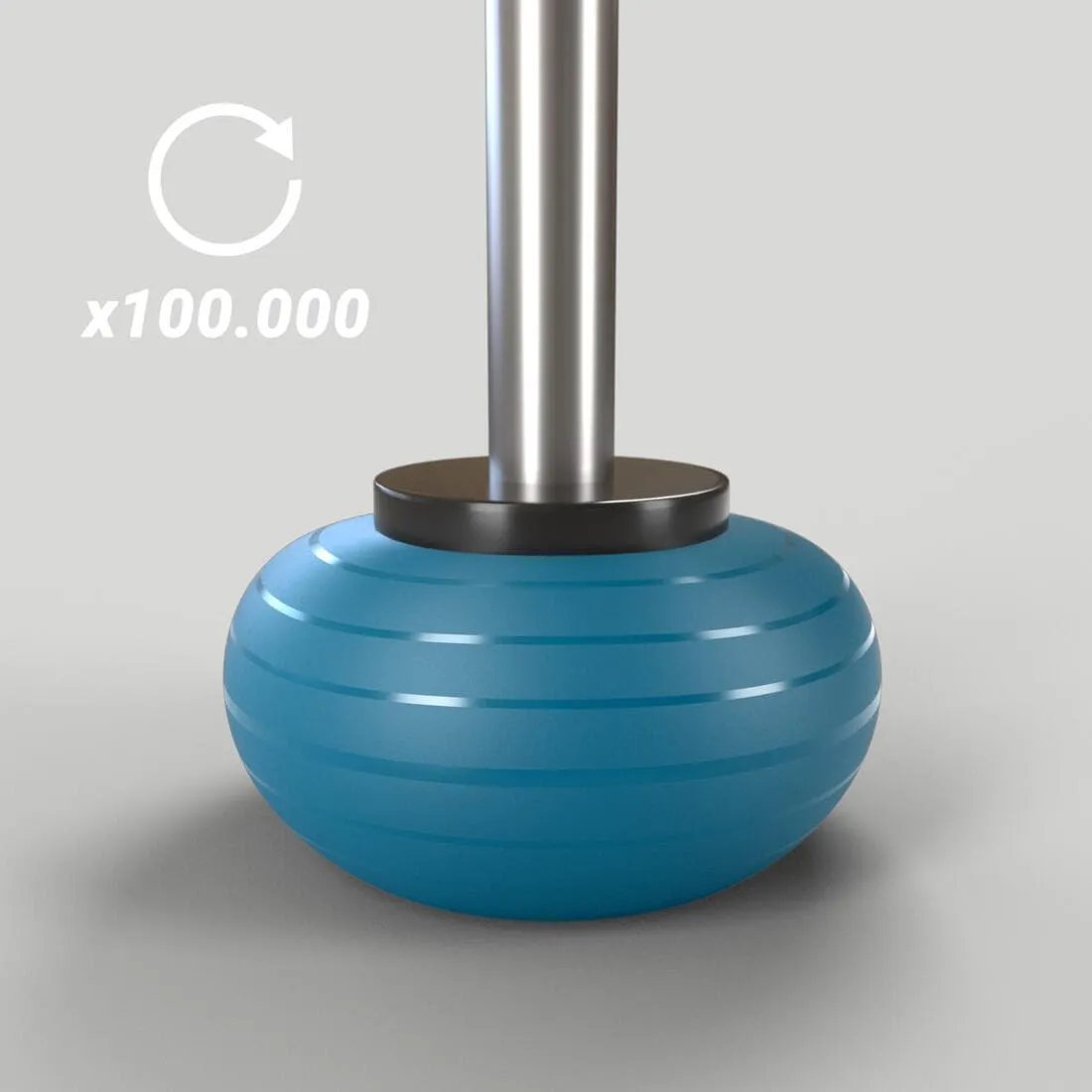 GYM BALL RÉSISTANT TAILLE 2 / 65 cm