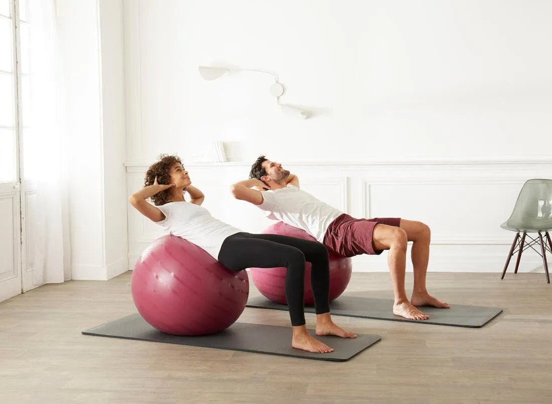 GYM BALL RÉSISTANT TAILLE 2 / 65 cm