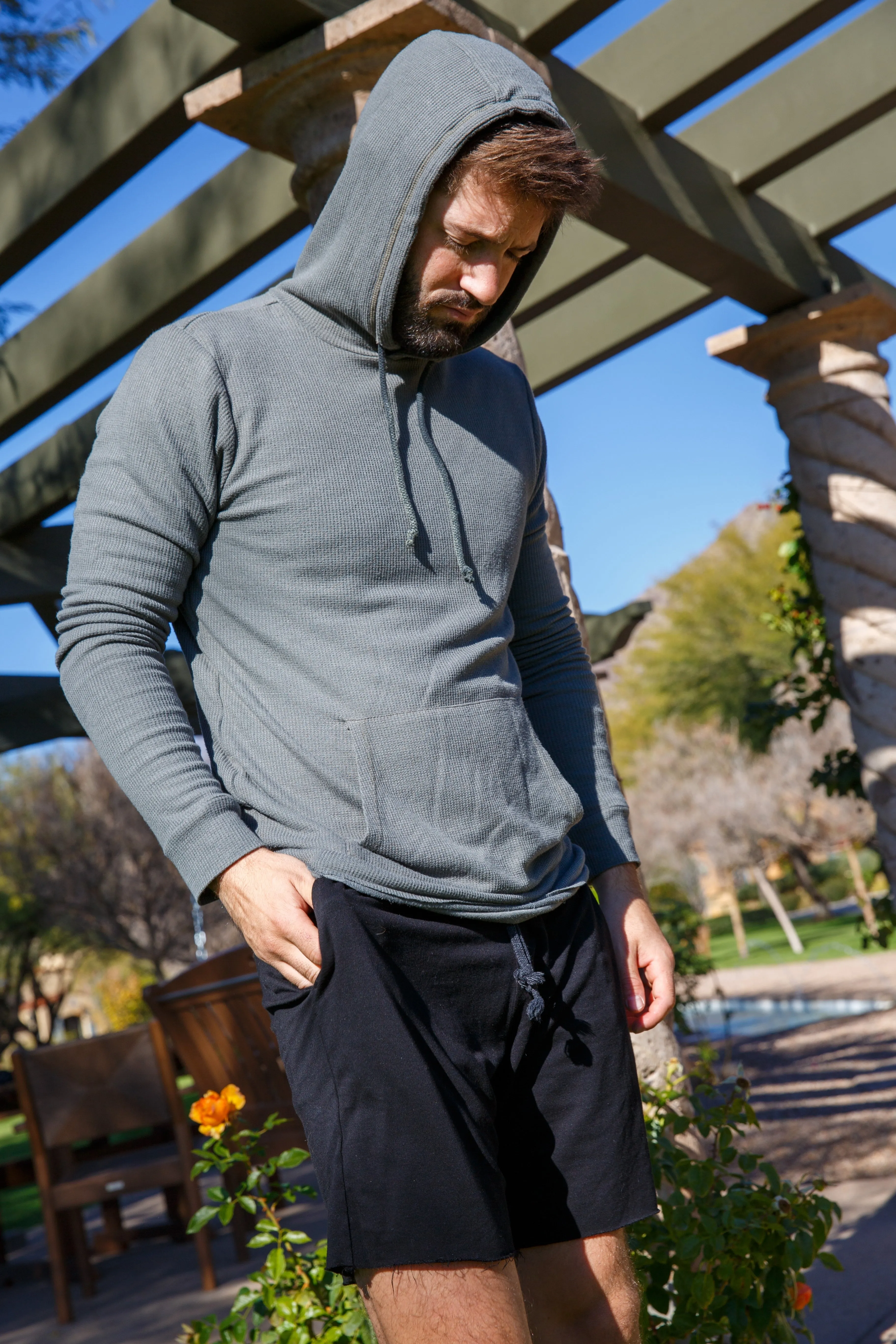 GYM SWEAT SHORT - BLACK
