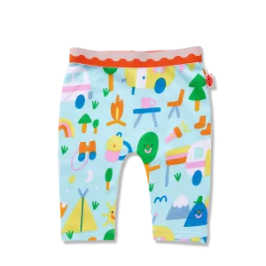 HALCYON NIGHTS HAPPY CAMPERS BABY LEGGINGS