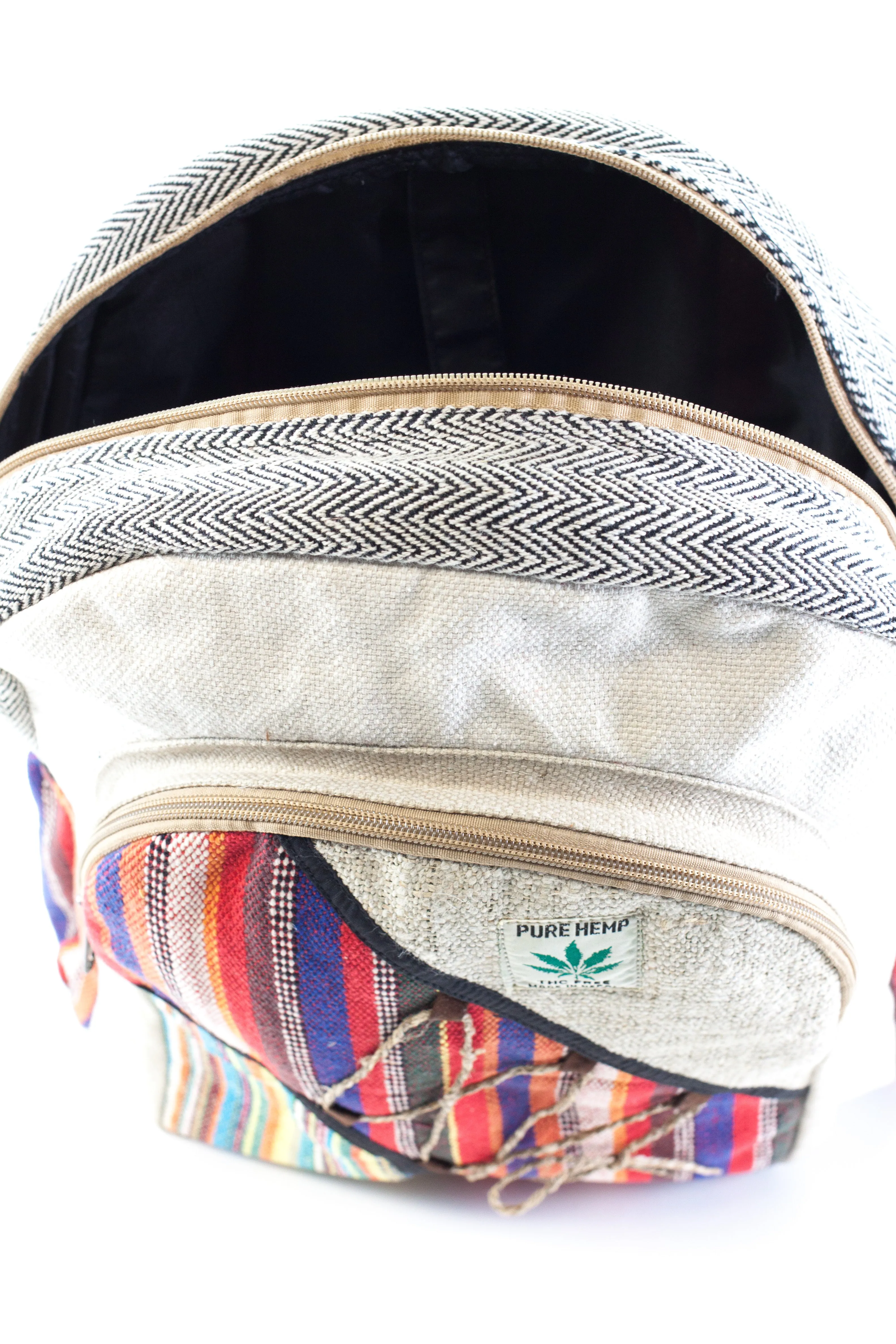Handmade THC Free Pure Hemp Unisex Bag - HMPHB10