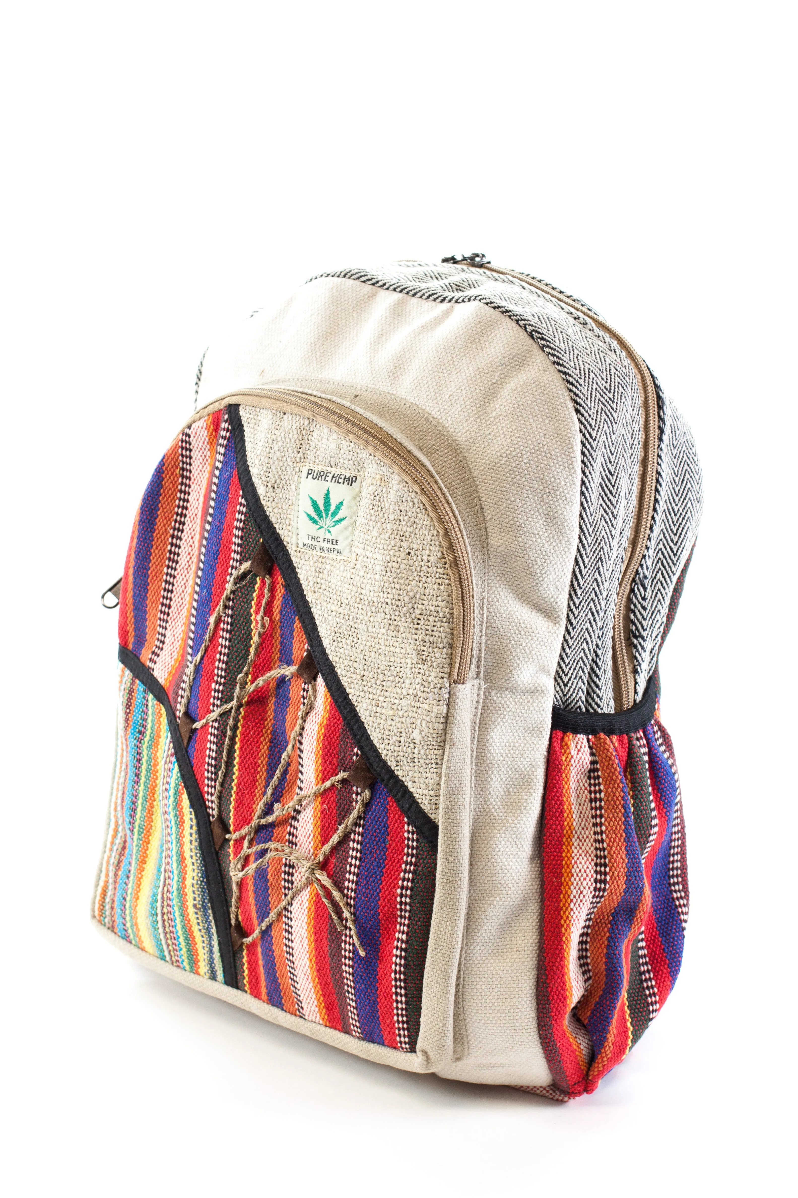 Handmade THC Free Pure Hemp Unisex Bag - HMPHB10