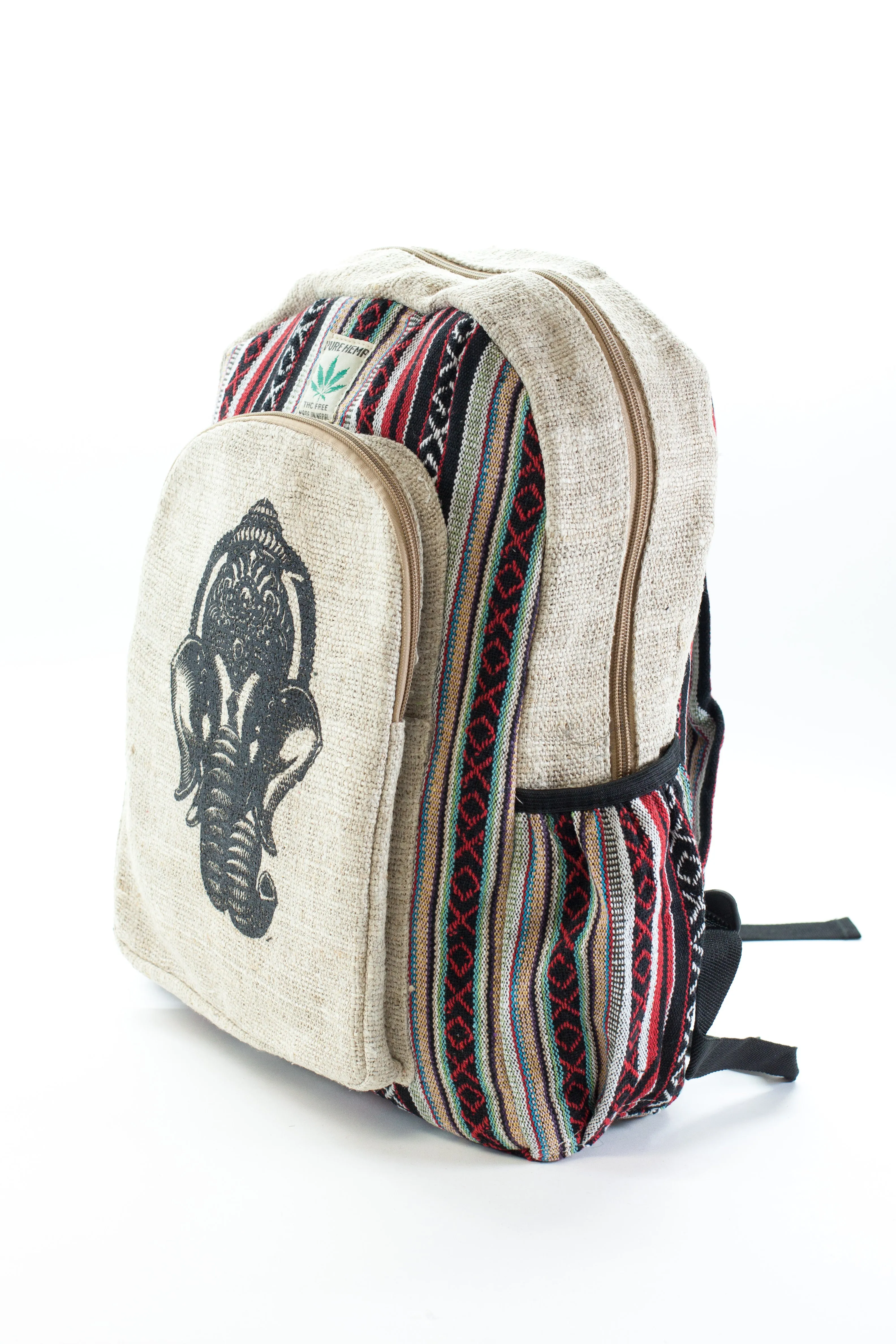 Handmade THC Free Pure Hemp Unisex Bag - HMPHB15