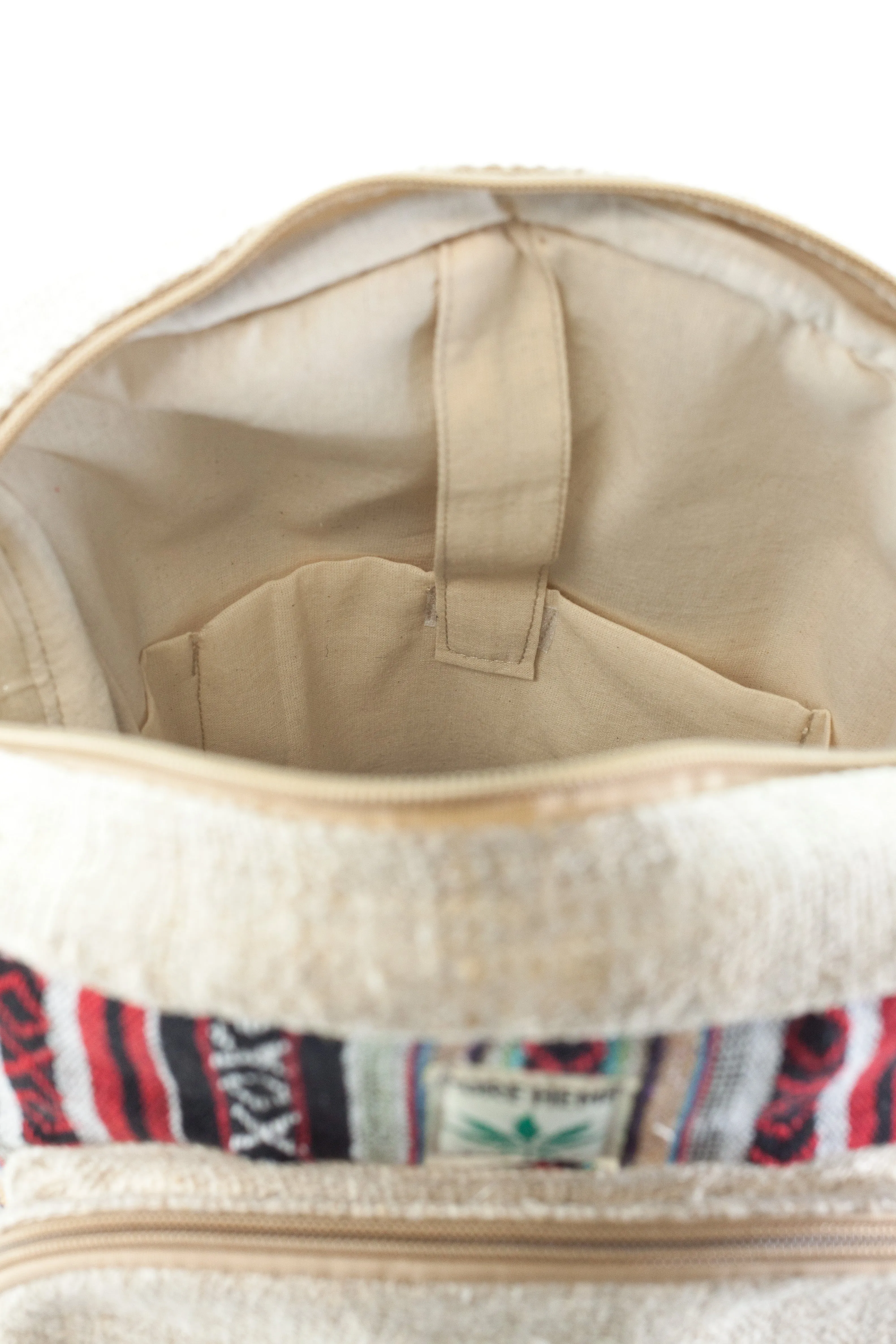 Handmade THC Free Pure Hemp Unisex Bag - HMPHB15