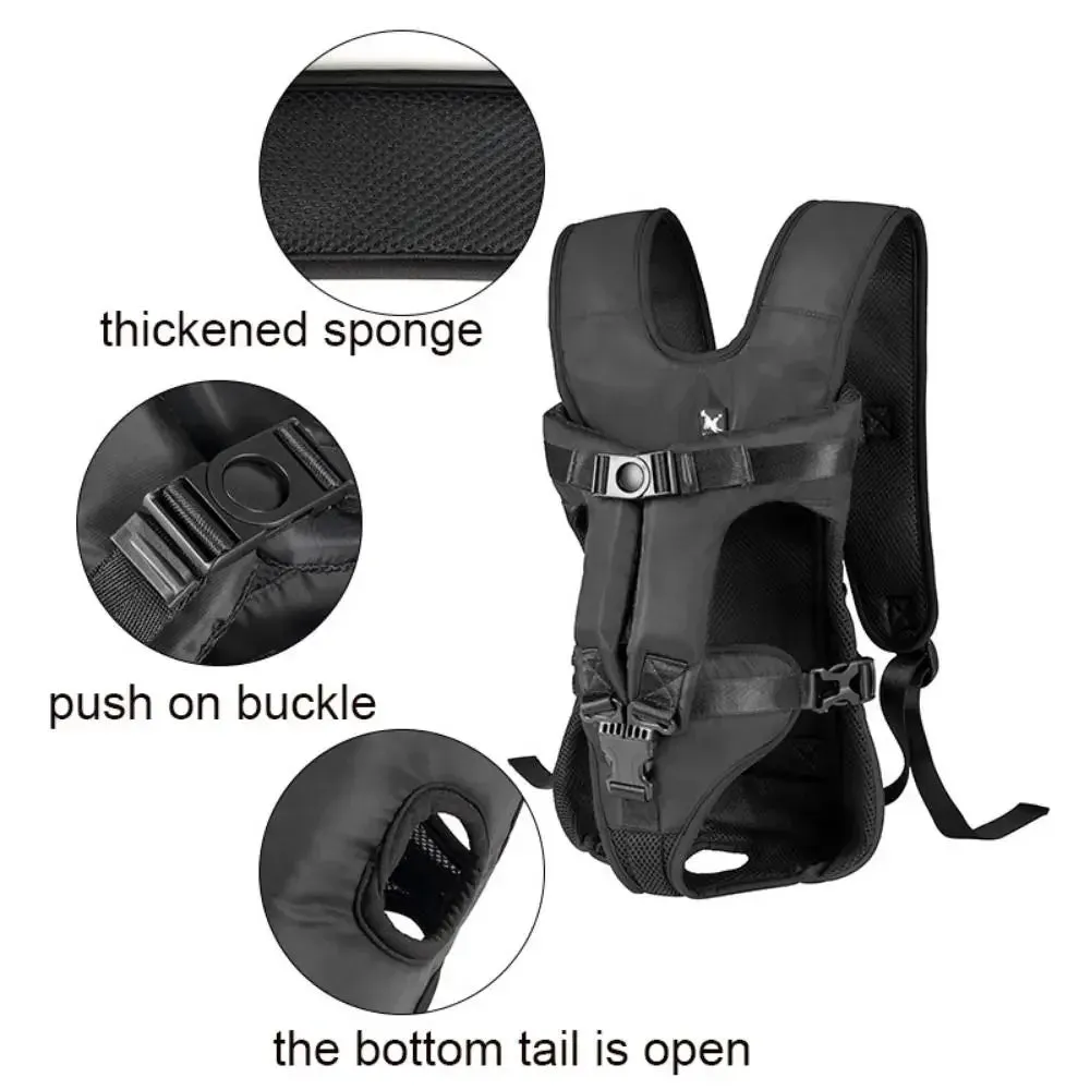 Hands-Free Adjustable Pet Backpack Carrier