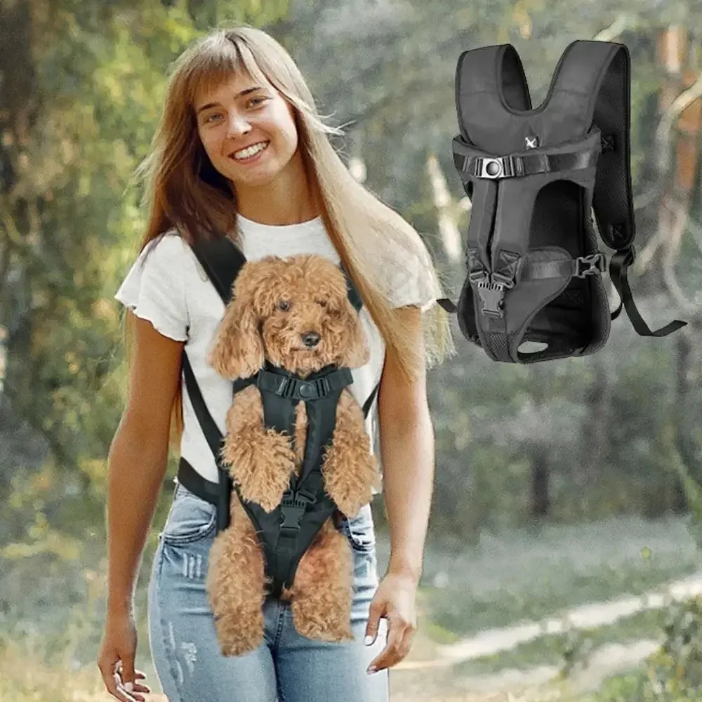Hands-Free Adjustable Pet Backpack Carrier