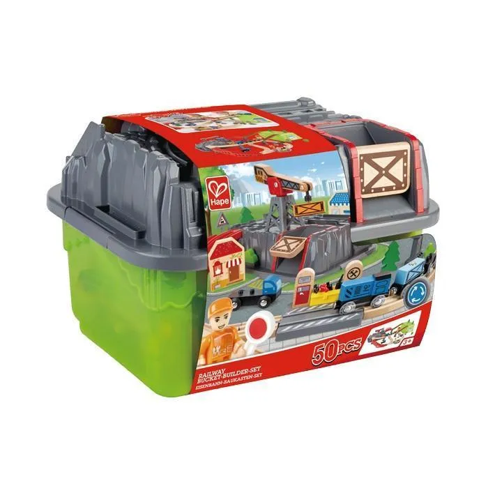 Hape Railway Bucket Builder Set