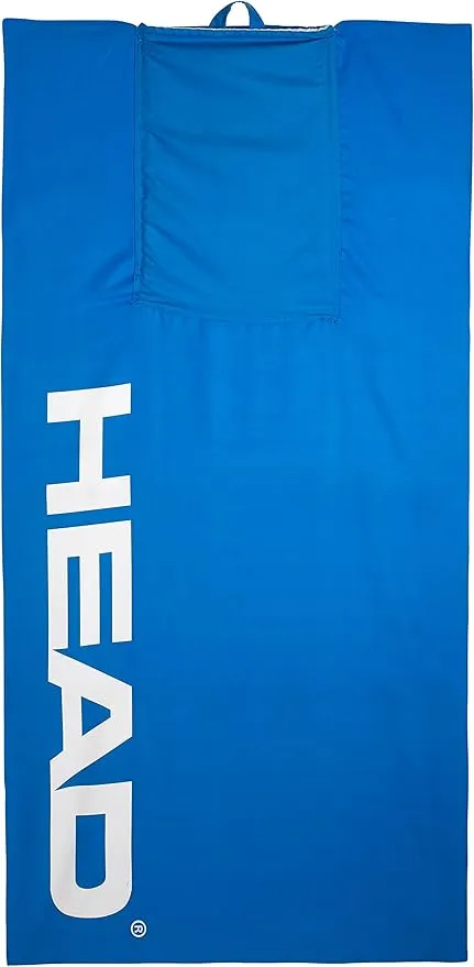 HEAD Adventure Lightweight Storage Travel Backpack Beach Towel for Snorkeling and Swim, Junior - Lite Blue